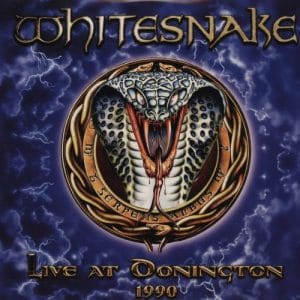 Das Cover von "Live At Donnington 1990" von Whitesnake