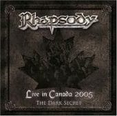 Rhapsody Of Fire - Live in Canada 2005 - The Dark Secret - CD-Cover