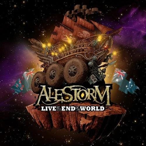 Das Cover von "Live At The End Of The World" von Alestorm