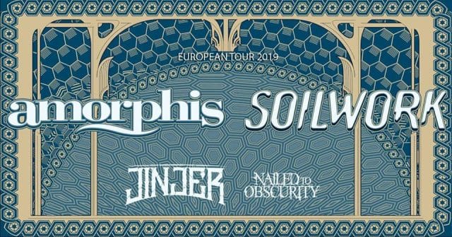 Flyer zur Amorphis-Tour 2019