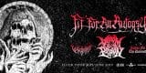 Cover - Fit For An Autopsy w/ Venom Prison, Vulvodynia & Justice For The Damned