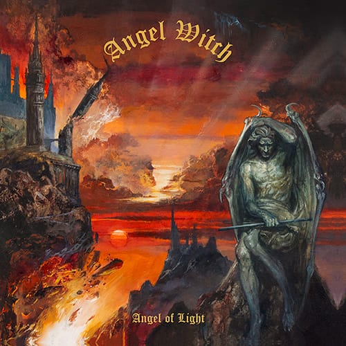 Das Cover des Angel Witch-Albums "Angel Of Light"