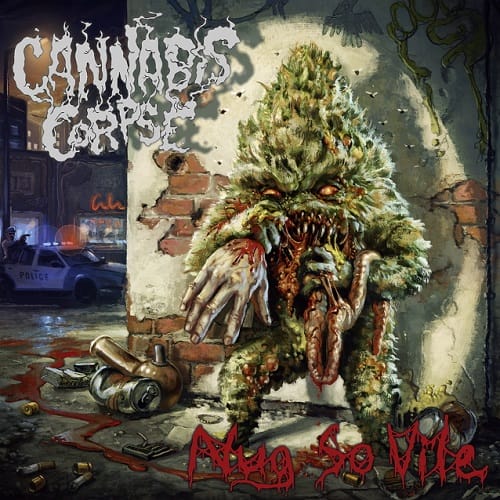 Das Cover des Cannabis Corpse-Albums "Nug So Vile"