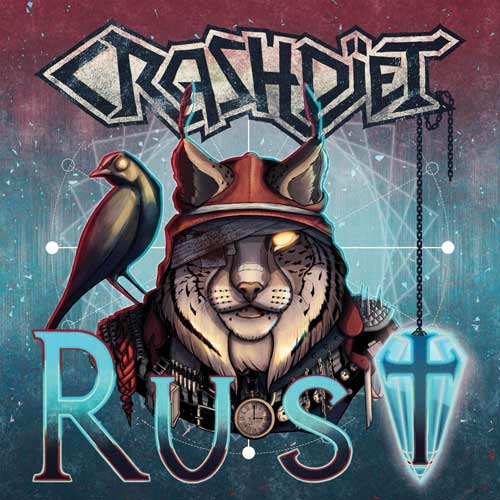Das Cover des Crashdiet-Albums "Rust"