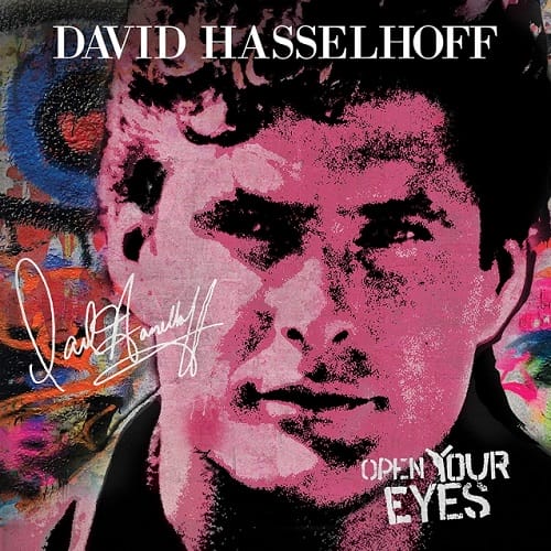 Das Cover des David Hasselhoff-Albums "Open Your Eyes"