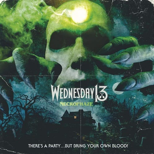 Das Cover des Wednesday 13-Albums "Necrophaze"