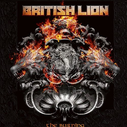 Das Cover von "The Burning" von British Lion.