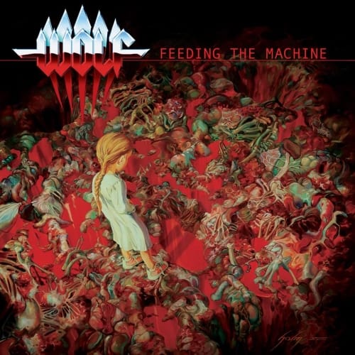 Das Cover von "Feeding The Machine" von Wolf.