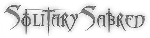 Das Logo der Heavy-Metal-Band Solitary Sabred