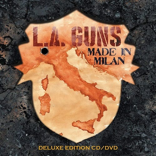 Das Cover von "Made In Milan" von L.A. Guns