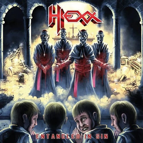 Das Cover von "Entangled In Sin" von Hexx