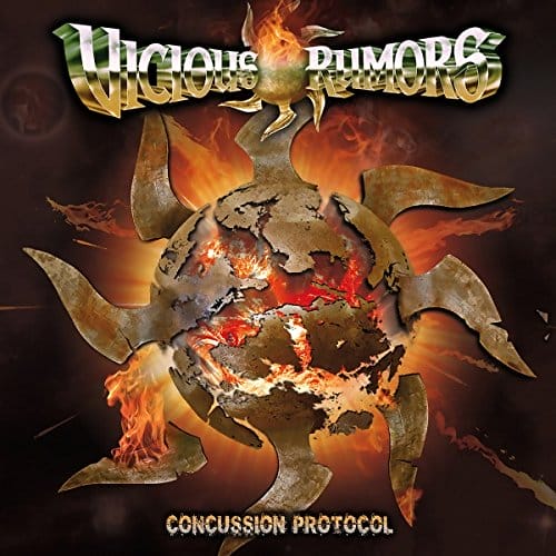 Das Cover von "Concussion Protocol" von Vicious Rumors
