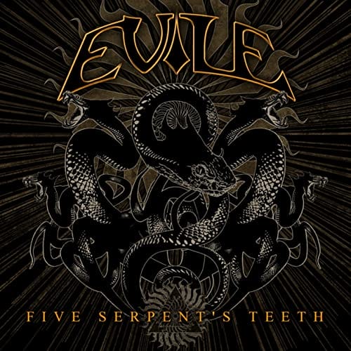 Das Cover "Five Serpent's Teeth" von Evile