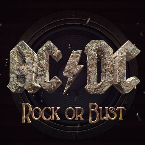 Das Cover von "Rock Or Bust" von AC/DC