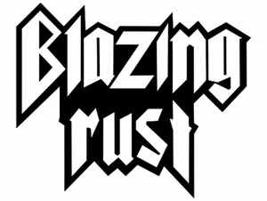 Logo der Band Blazing Rust