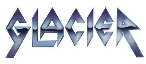 Das Logo der U.S.-Metal-Band Glacier
