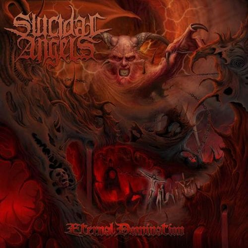 Das Cover von "Eternal Domination" von Suicidal Angels
