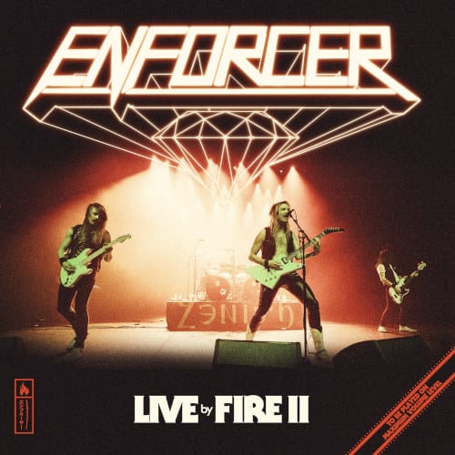 Das Cover von "Live By Fire II" von Enforcer