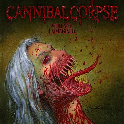Das Cover von "Violence Unimagined" von Cannibal Corpse