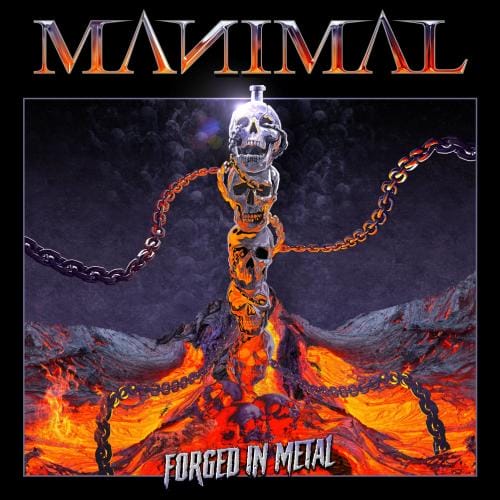 Das Cover von "Forged In Metal" von Manimal