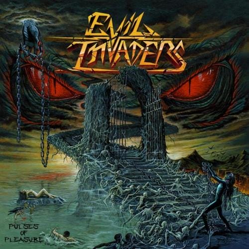 Das Cover von "Pulses Of Pleasure" von Evil Invaders