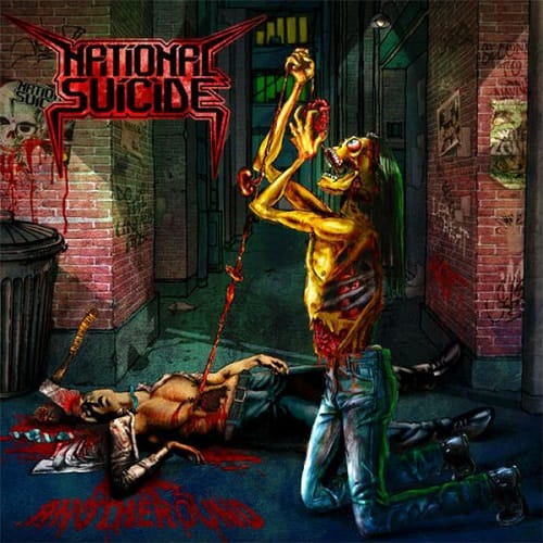 Das Cover von "Anotheround" von National Suicide