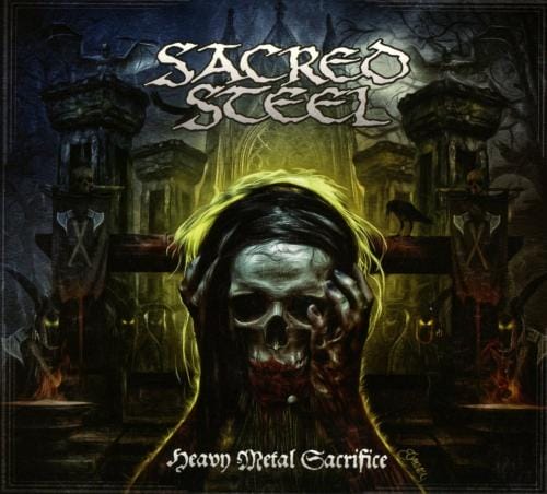 Das Cover von "Heavy Metal Sacrifice" von Sacred Steel