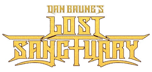 Das Logo der Heavy-Metal-Band Dan Baune's Lost Sanctuary