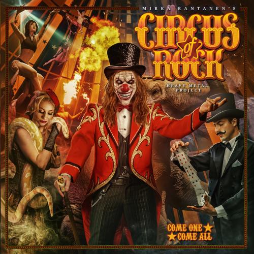 Das Cover von "Come One, Come All" von Mirka Rantanen's Circus Of Rock