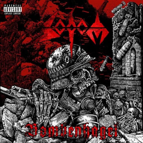 Das Cover von "Bombenhagel" von Sodom