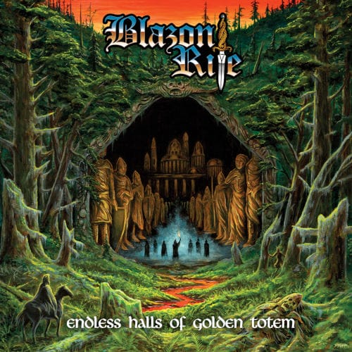 Das Cover von "Endless Halls Of Golden Totem" von Blazon Rite