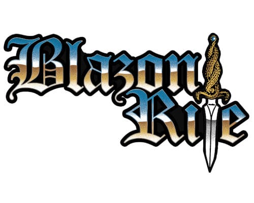 Das Logo der Band Blazon Rite