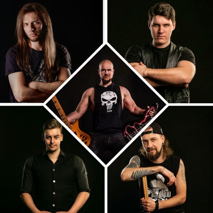 Ein Foto der Power-Metal-Band Blacksword