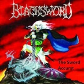 Das Cover von "The Sword Accurst" von Blacksword