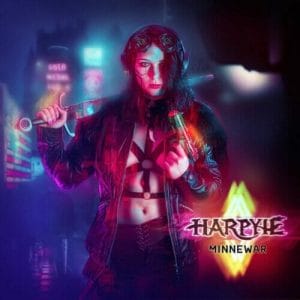 Das Cover vom Album "Minnewar" von Harpyie