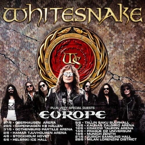Whitesnake Abschiedstour Banner