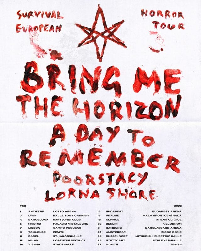 Bring Me The Horizon Tour 2022