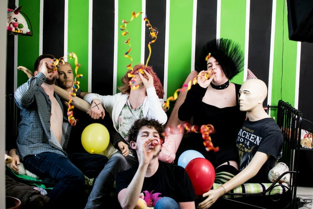 Gruppenfoto der Band Painkiller Party