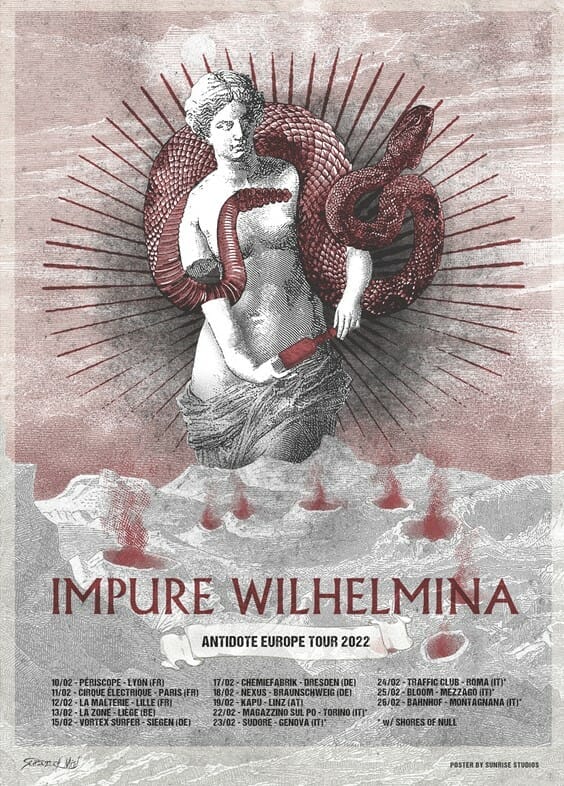 Impure Wilhelmina Tour Dates 2022