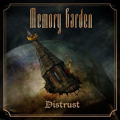 Das Cover von "Distrust" von Memory Garden