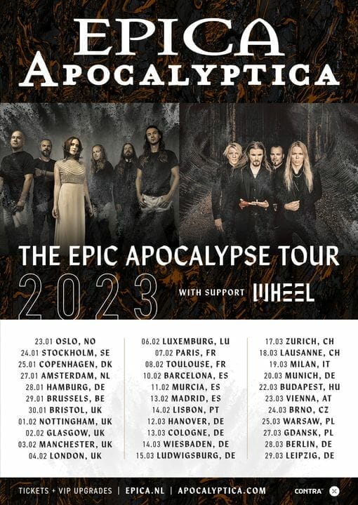 Epica Apocalyptica Tour 2023