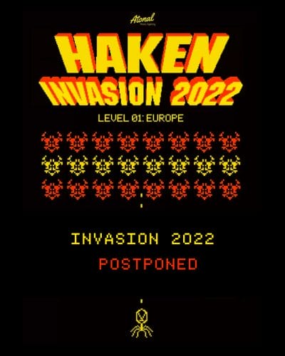 Haken Invasion Tour 2022 postponed