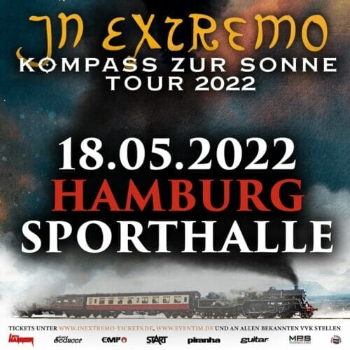 In Extremo Konzert Hamburg 2022 verschoben