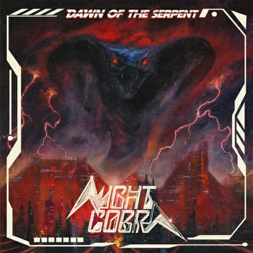 Das Cover von "Dawn Of The Serpent" von Night Cobra