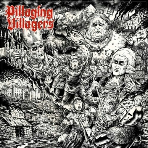 Pillaging Villagers self-titled Coverartwork