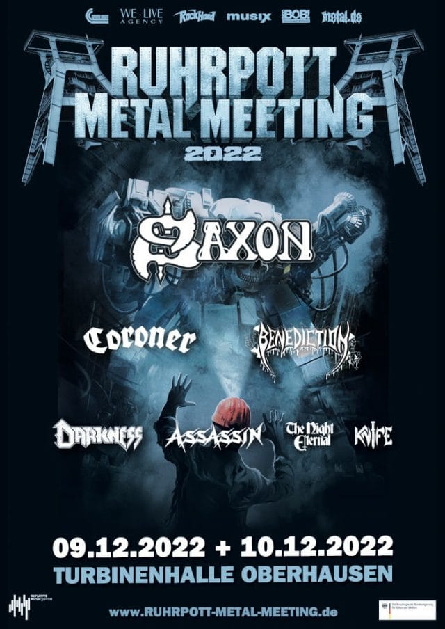 Plakat des Ruhrpott Metal Meeting 2022
