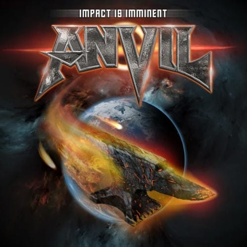 Das Cover von "Impact Is Imminent" von Anvil