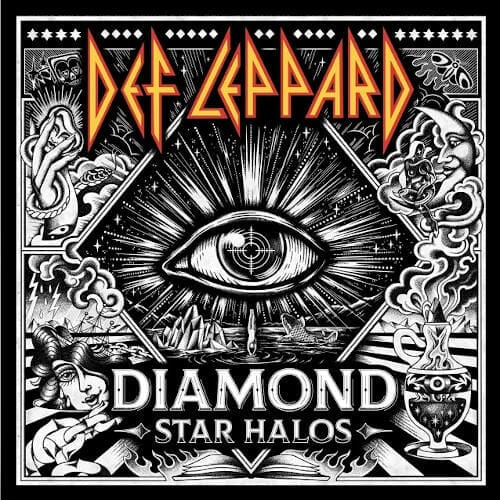 Das Cover von "Diamond Star Halos" von Def Leppard