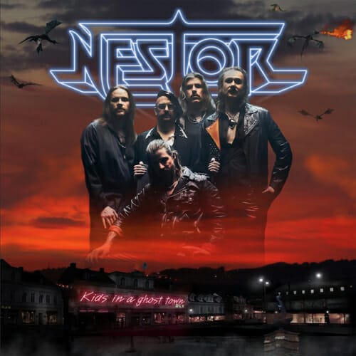 Nestor Kids In A Ghost Town Re-Release Cover