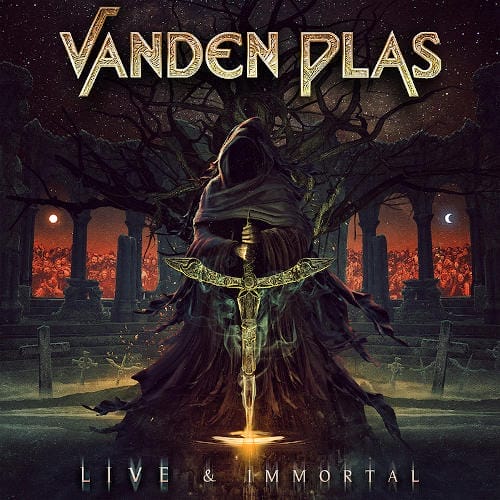 Das Cover von "Live & Immortal" von Vanden Plas